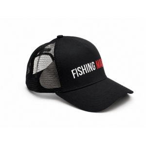 Бейсболка, цвет Черный FishingMafia